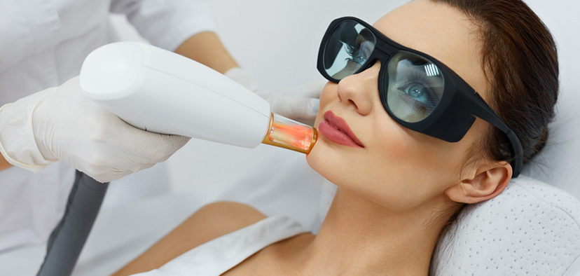 Application laser therapy